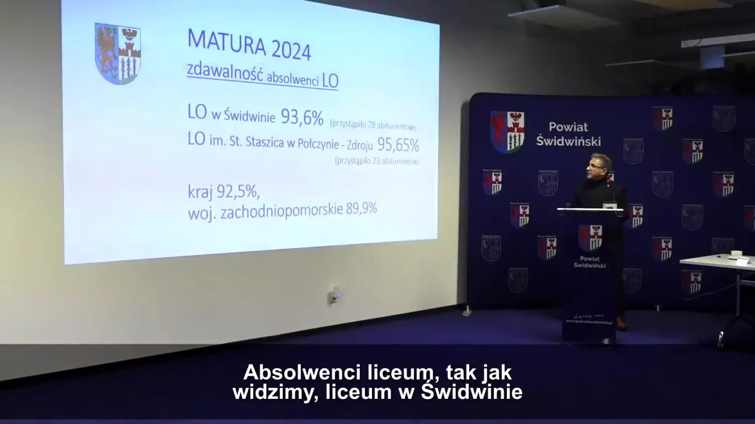 VI sesja Rady Powiatu Świdwińskiego - 31.10.2024 r.