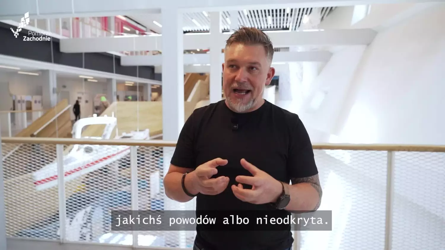 Przemysław Kowalewski Ambasador Kampanii „Pomorze Zachodnie – Możesz Wszystko”.