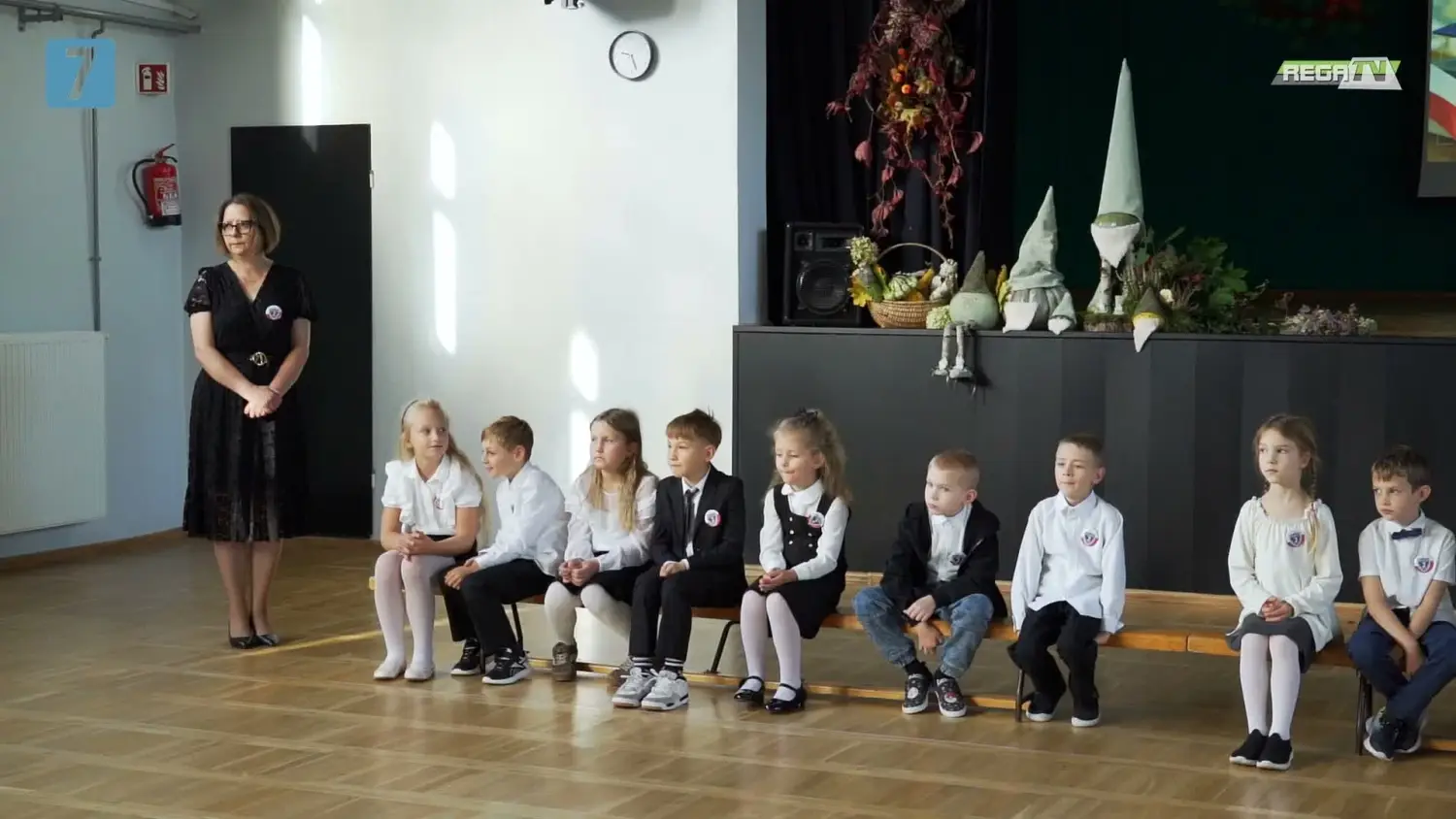 Ślubowanie klasy pierwszej w Publicznej Szkole Podstawowej nr 2 w Świdwinie.
